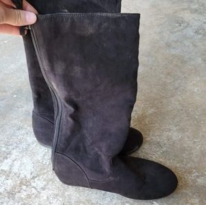 Girls black boots